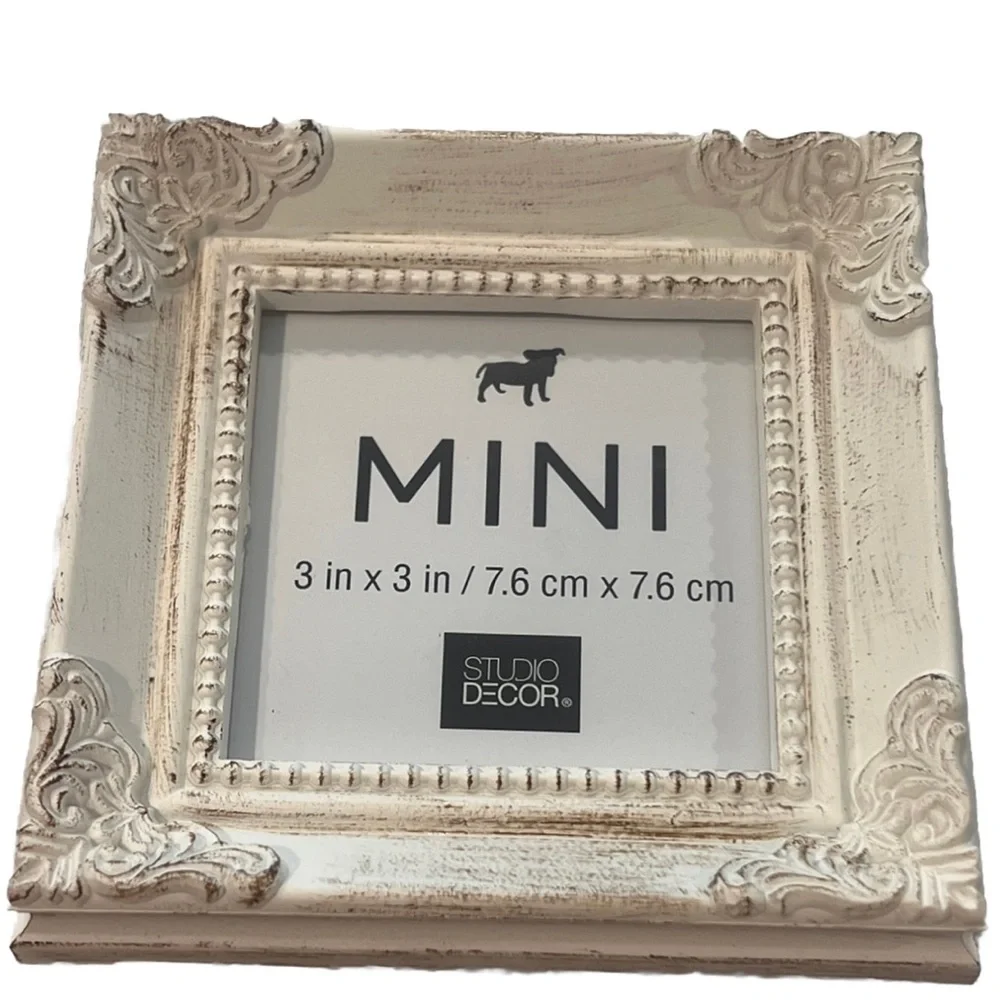 Studio Decor Cream Accent Picture Frames